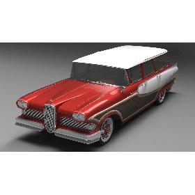 Ford Edsel Bermuda 1958 3D model